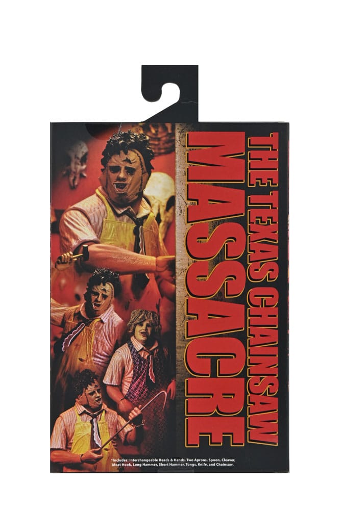 The Texas Chainsaw Massacre – Leatherface (Classic) 50th Anniversary Actionfigur 18cm NECA 2025
