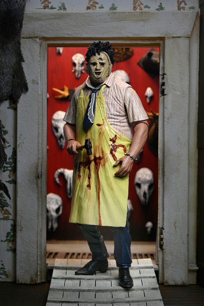 The Texas Chainsaw Massacre – Leatherface (Classic) 50th Anniversary Actionfigur 18cm NECA 2025