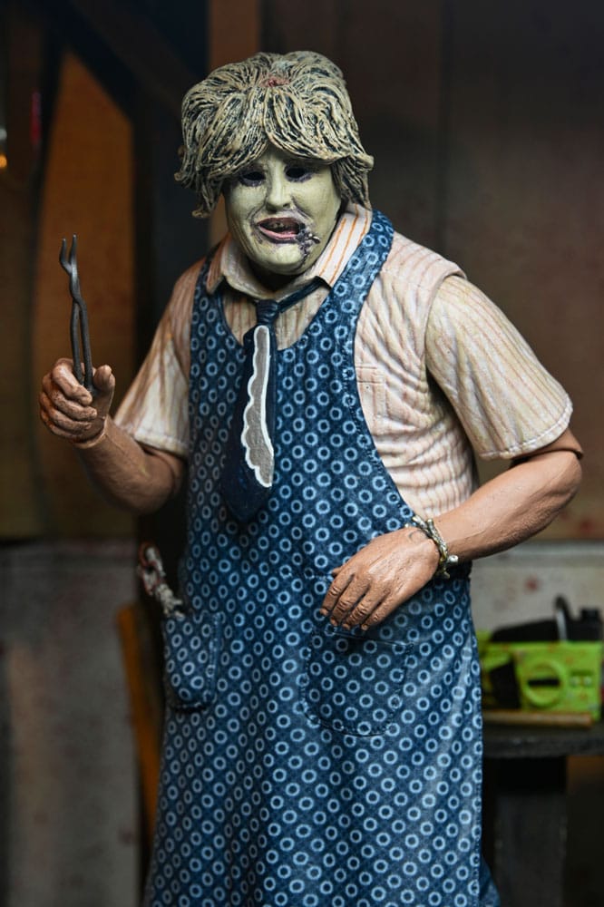 The Texas Chainsaw Massacre – Leatherface (Classic) 50th Anniversary Actionfigur 18cm NECA 2025