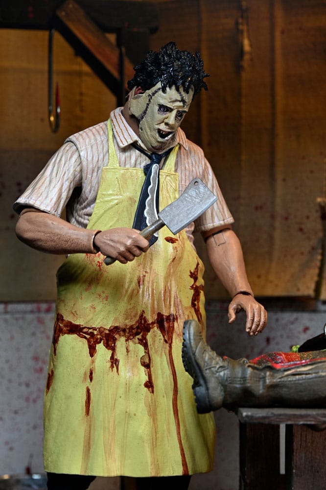 The Texas Chainsaw Massacre – Leatherface (Classic) 50th Anniversary Actionfigur 18cm NECA 2025