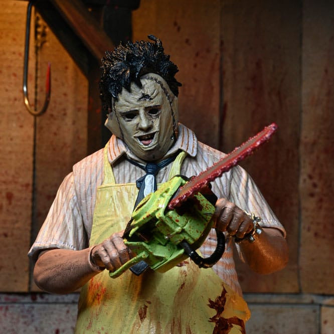 The Texas Chainsaw Massacre – Leatherface (Classic) 50th Anniversary Actionfigur 18cm NECA 2025