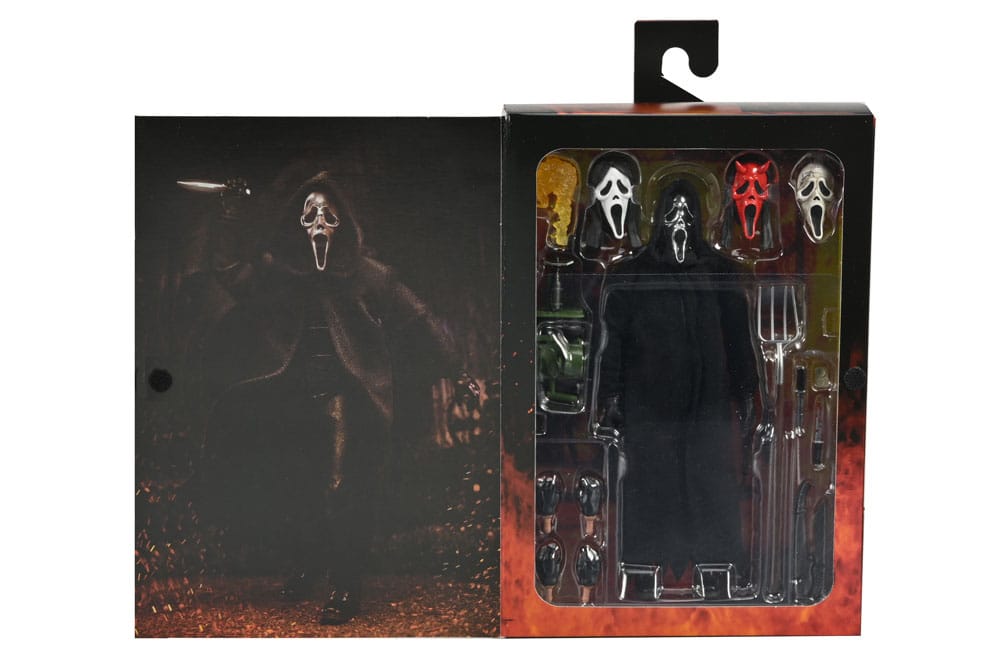 Pre-Order: Scream - Ultimate Ghost Face (Inferno Edition) Actionfigur 18cm NECA 2024