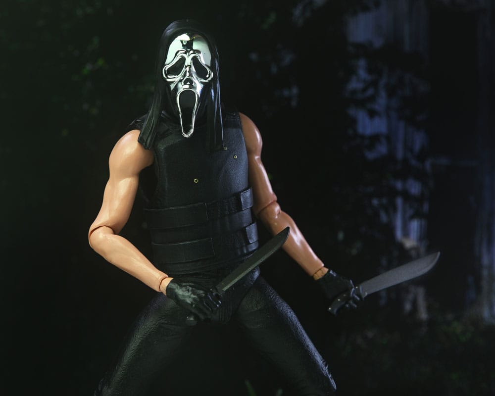 Pre-Order: Scream - Ultimate Ghost Face (Inferno Edition) Actionfigur 18cm NECA 2024