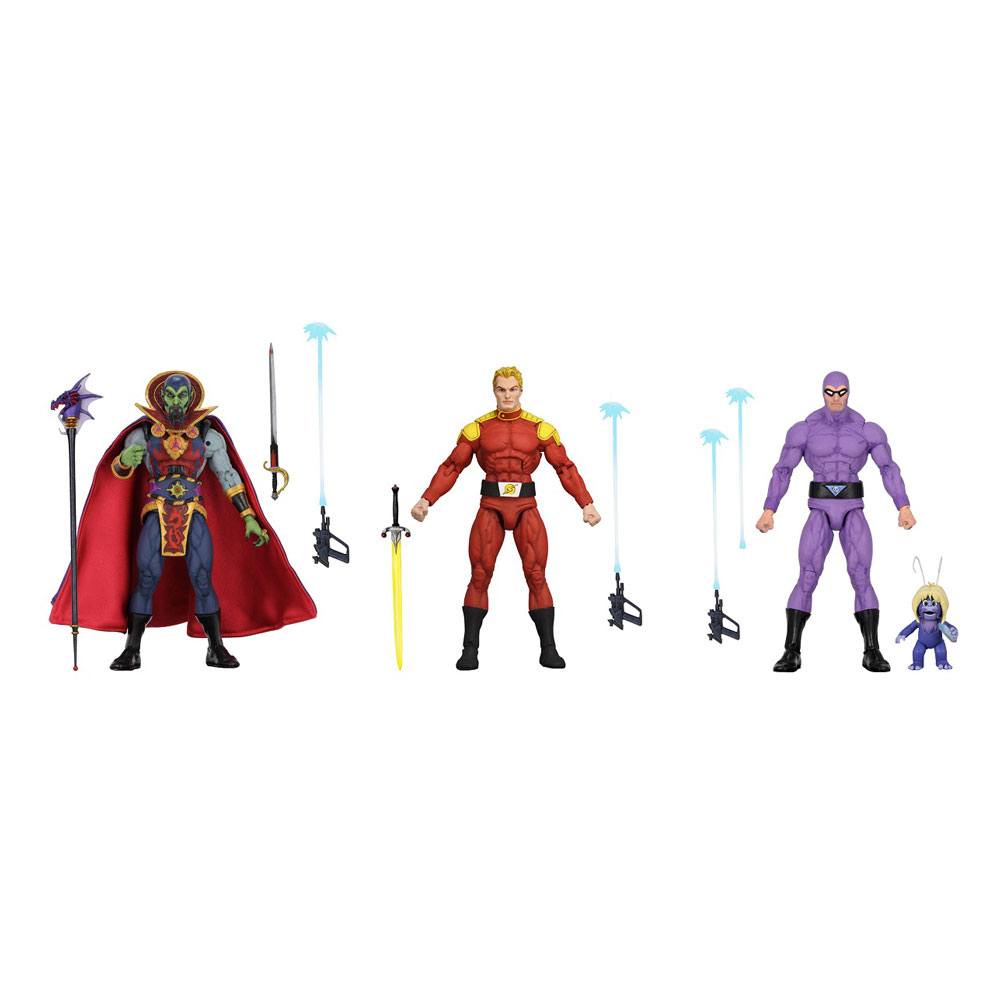 Defenders of the Earth Series 1 (35th Anniversary) Actionfiguren 18cm (3er Set) NECA 2021