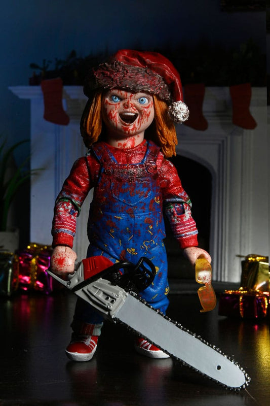 Chucky Die Mörderpuppe Actionfigur Ultimate Chucky (Holiday Edition) 18 cm NECA