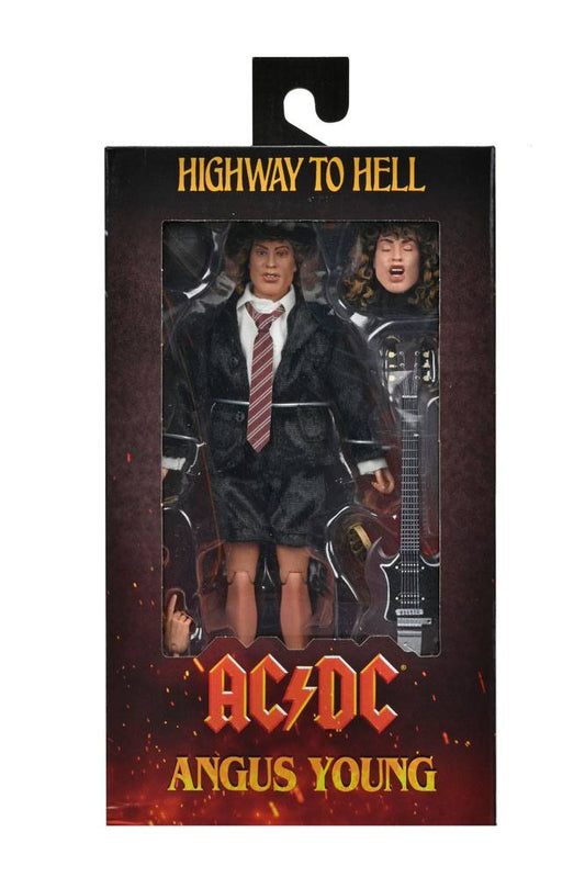 AC/DC - Angus Young (Highway to Hell) Clothed Actionfigur 20cm NECA 2022