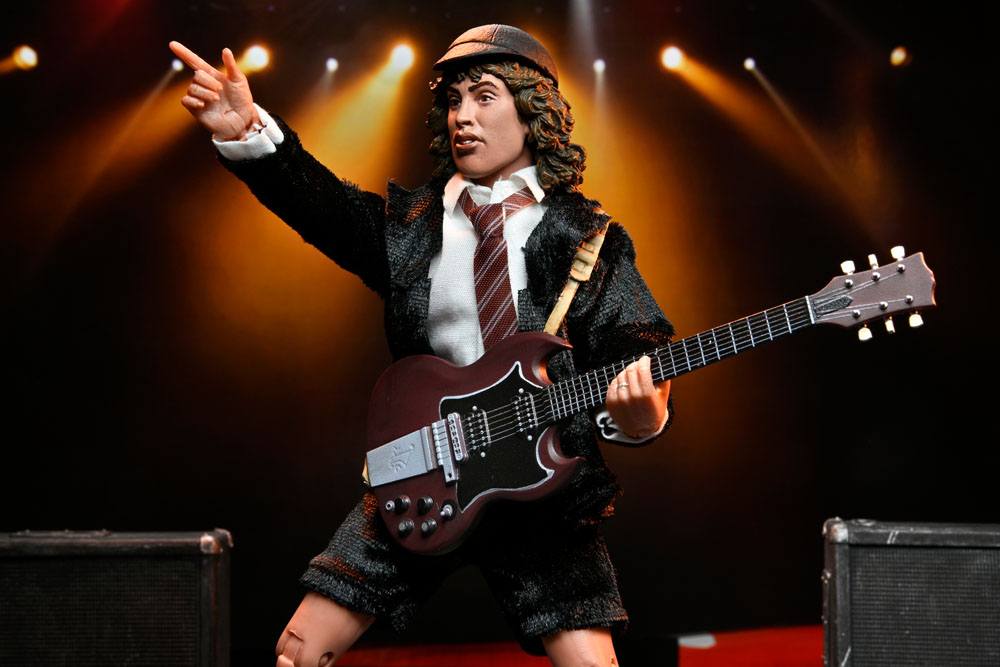 AC/DC - Angus Young Clothed Actionfigur 20cm (Highway to Hell) NECA 2023