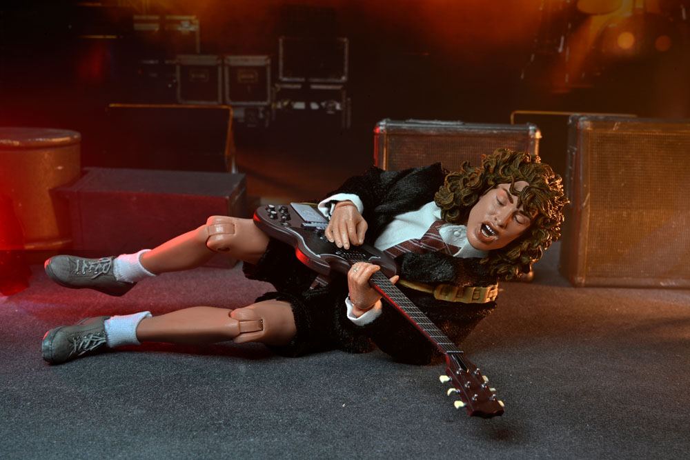 AC/DC - Angus Young Clothed Actionfigur 20cm (Highway to Hell) NECA 2023