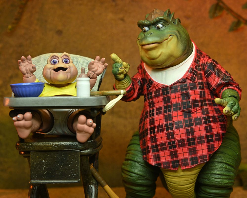 Die Dinos Dinosaurs - Ultimate Earl Sinclair Actionfigur 18cm NECA 2023