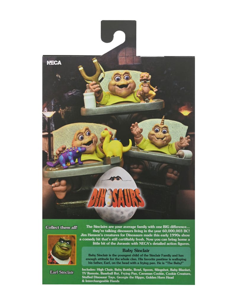 Die Dinos Dinosaurs - Ultimate Baby Sinclair Actionfigur 18cm NECA 2023