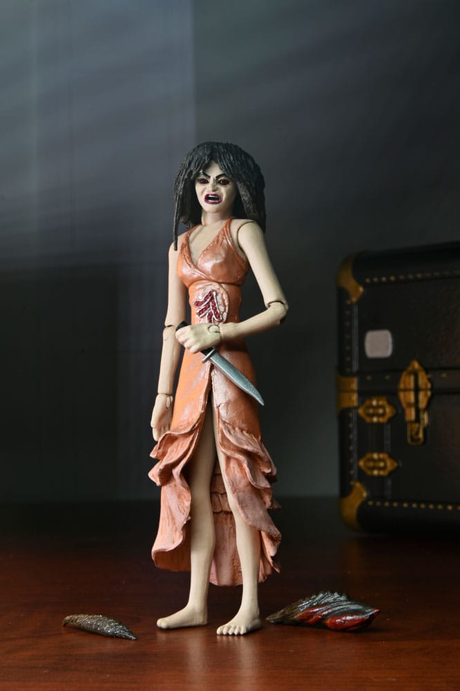 Pre-Order: Puppet Master - Toulon's Puppet Case & Leech Woman (2 Pack) Actionfiguren 11cm NECA 2024