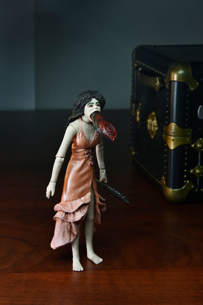 Pre-Order: Puppet Master - Toulon's Puppet Case & Leech Woman (2 Pack) Actionfiguren 11cm NECA 2024