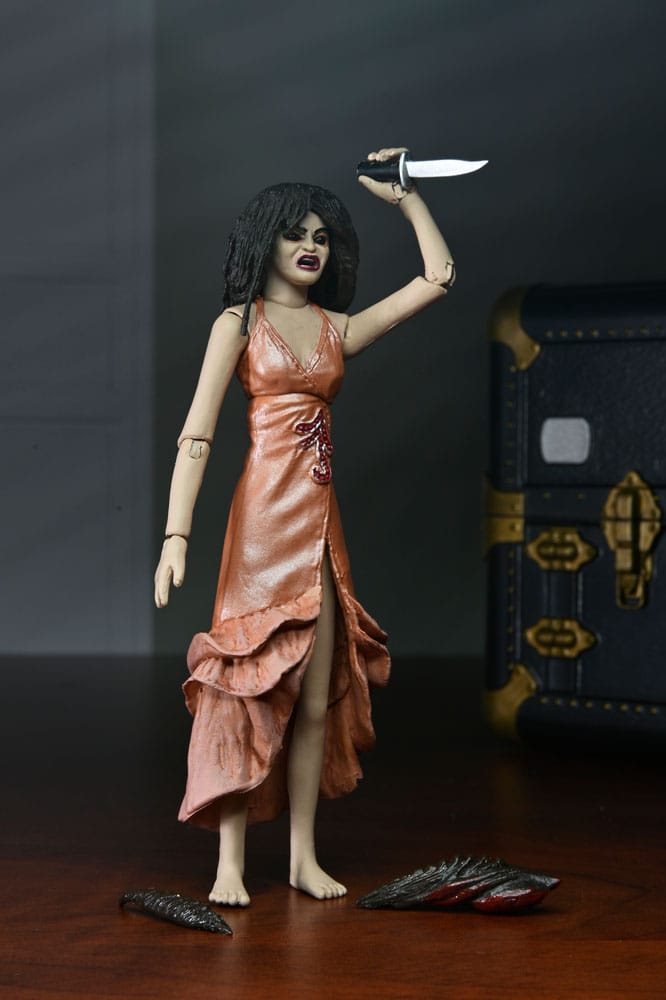 Pre-Order: Puppet Master - Toulon's Puppet Case & Leech Woman (2 Pack) Actionfiguren 11cm NECA 2024