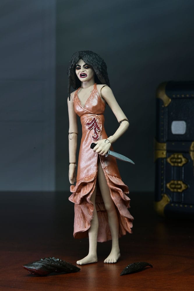 Pre-Order: Puppet Master - Toulon's Puppet Case & Leech Woman (2 Pack) Actionfiguren 11cm NECA 2024