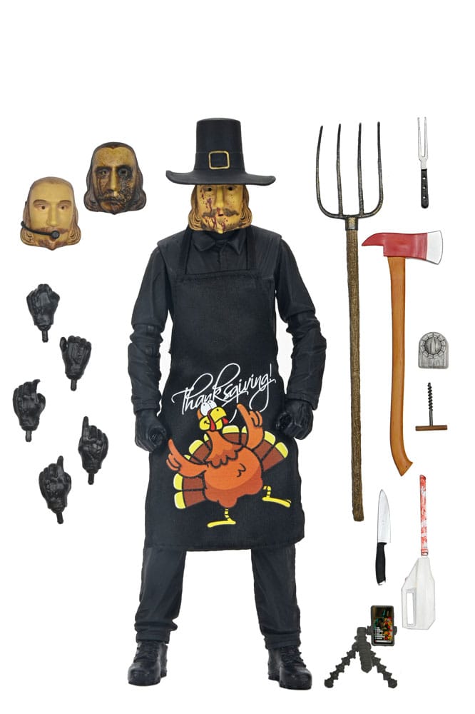 Pre-Order: Thanksgiving - Ultimate John Carver (No Leftovers) Actionfigur 18cm NECA 2025