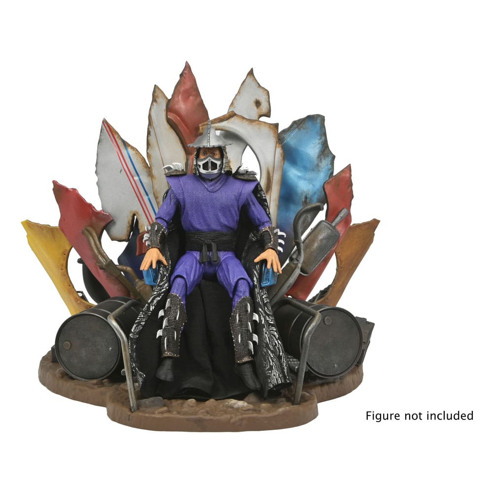 Pre-Order: Teenage Mutant Ninja Turtles 2: Secret of the Ooze - Shredder Throne Diorama 27cm NECA 2024