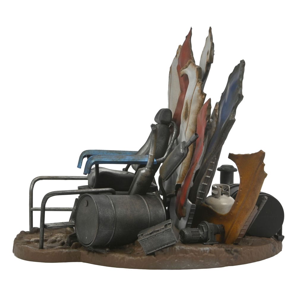 Pre-Order: Teenage Mutant Ninja Turtles 2: Secret of the Ooze - Shredder Throne Diorama 27cm NECA 2024