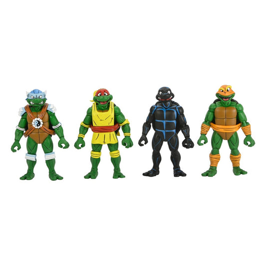 Teenage Mutant Ninja Turtles - Stump Wrestling Turtles 4er-Pack (Archie Comics) Actionfiguren 18cm NECA 2026