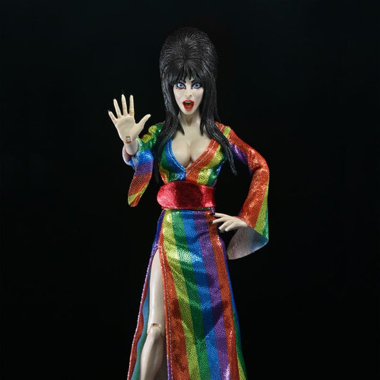 Elvira - Mistress of the Dark (Over the Rainbow) Clothed Actionfigur 20cm NECA 2025