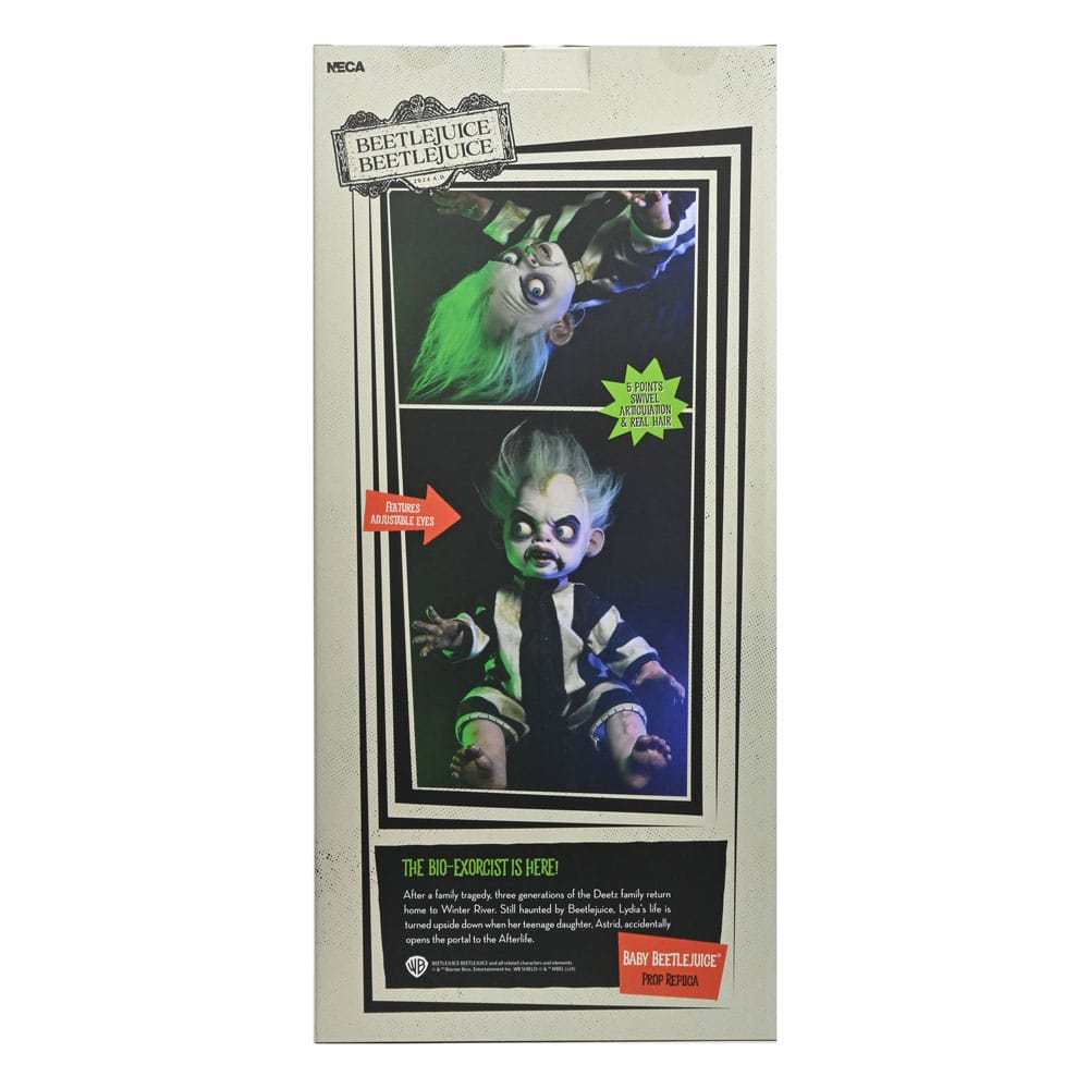 Pre-Order: Beetlejuice Beetlejuice - Baby Beetlejuice Puppe 49cm Prop Replik 1/1 NECA 2024
