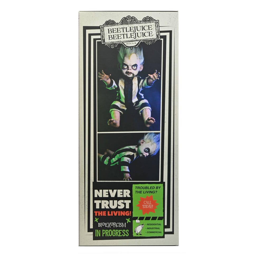 Pre-Order: Beetlejuice Beetlejuice - Baby Beetlejuice Puppe 49cm Prop Replik 1/1 NECA 2024