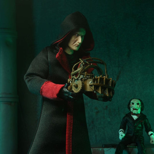 Pre-Order: Saw - Ultimate Jigsaw Killer (Black Robe) Actionfigur 18cm NECA 2024