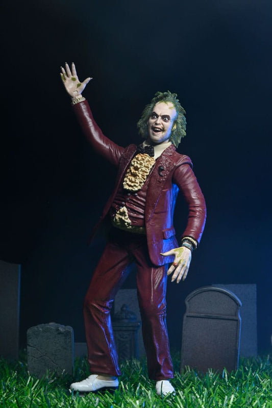 Beetlejuice (1988 Movie) - Beetlejuice (Red Tuxedo) Actionfigur 18cm NECA 2024