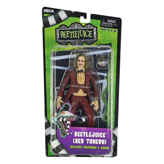 Beetlejuice (1988 Movie) - Beetlejuice (Red Tuxedo) Actionfigur 18cm NECA 2024