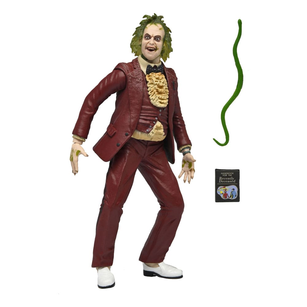 Pre-Order: Beetlejuice (1988 Movie) - Beetlejuice (Red Tuxedo) Actionfigur 18cm NECA 2024