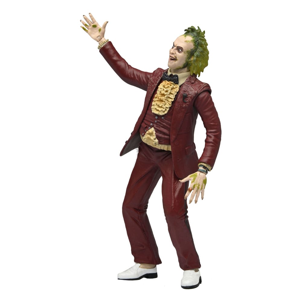 Pre-Order: Beetlejuice (1988 Movie) - Beetlejuice (Red Tuxedo) Actionfigur 18cm NECA 2024