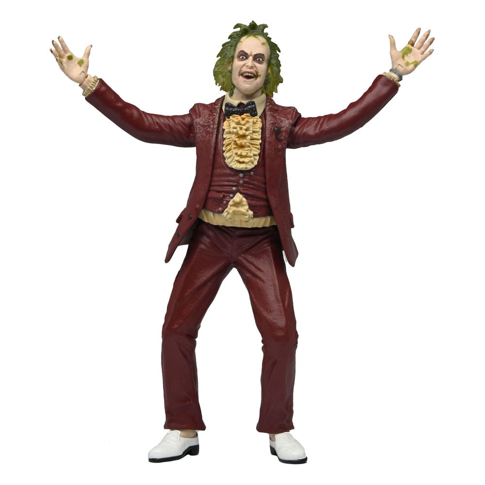 Pre-Order: Beetlejuice (1988 Movie) - Beetlejuice (Red Tuxedo) Actionfigur 18cm NECA 2024