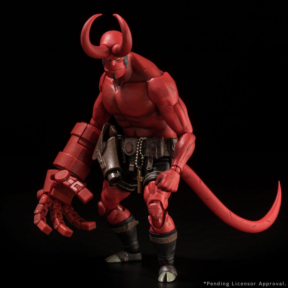 Hellboy - Hellboy 19cm Actionfigur 1/12 Scale (30th Anniversary Edition) 1000TOYS