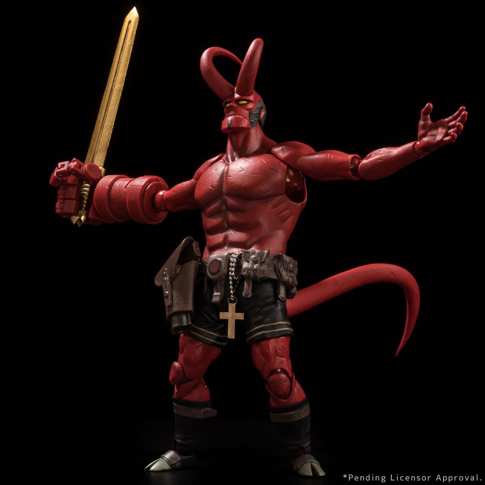 Hellboy - Hellboy 19cm Actionfigur 1/12 Scale (30th Anniversary Edition) 1000TOYS