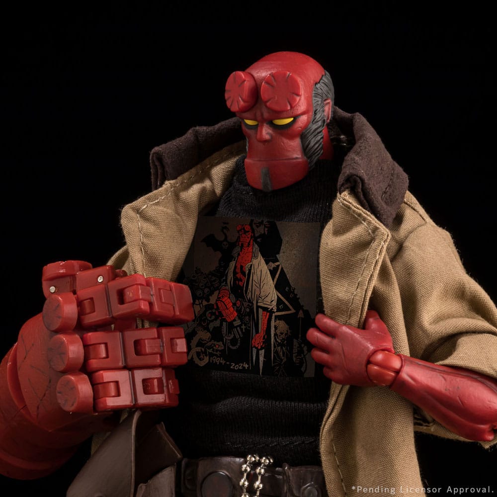 Hellboy - Hellboy 19cm Actionfigur 1/12 Scale (30th Anniversary Edition) 1000TOYS