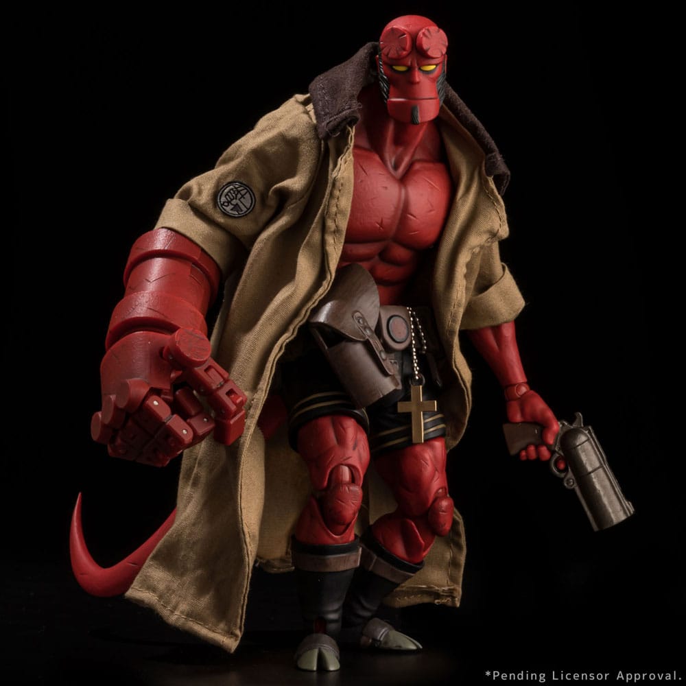 Hellboy - Hellboy 19cm Actionfigur 1/12 Scale (30th Anniversary Edition) 1000TOYS