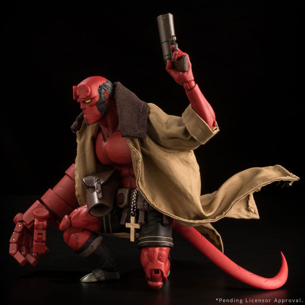 Hellboy - Hellboy 19cm Actionfigur 1/12 Scale (30th Anniversary Edition) 1000TOYS