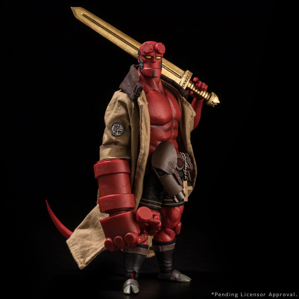 Hellboy - Hellboy 19cm Actionfigur 1/12 Scale (30th Anniversary Edition) 1000TOYS