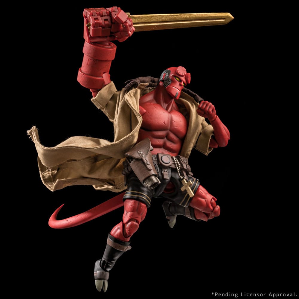 Hellboy - Hellboy 19cm Actionfigur 1/12 Scale (30th Anniversary Edition) 1000TOYS