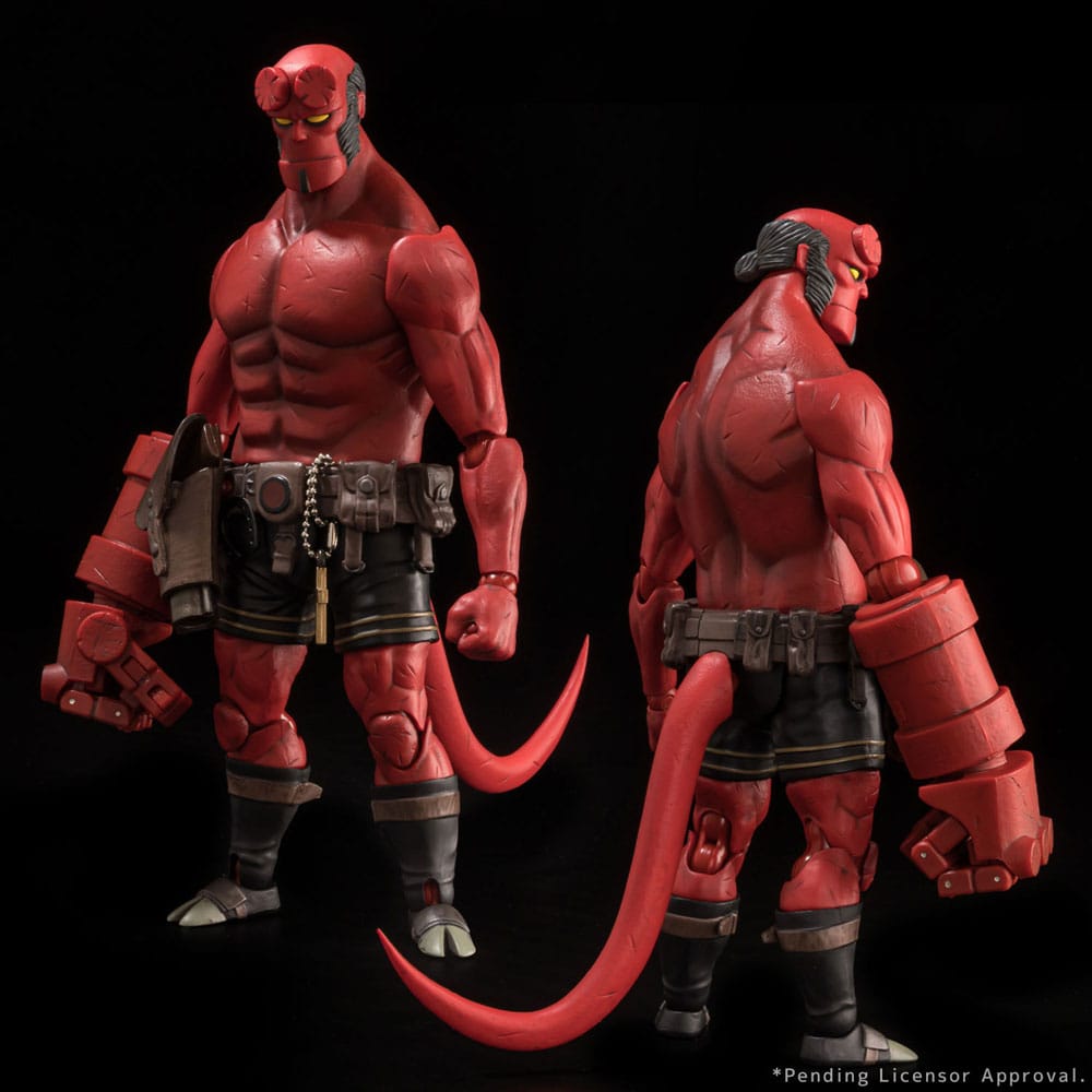 Hellboy - Hellboy 19cm Actionfigur 1/12 Scale (30th Anniversary Edition) 1000TOYS