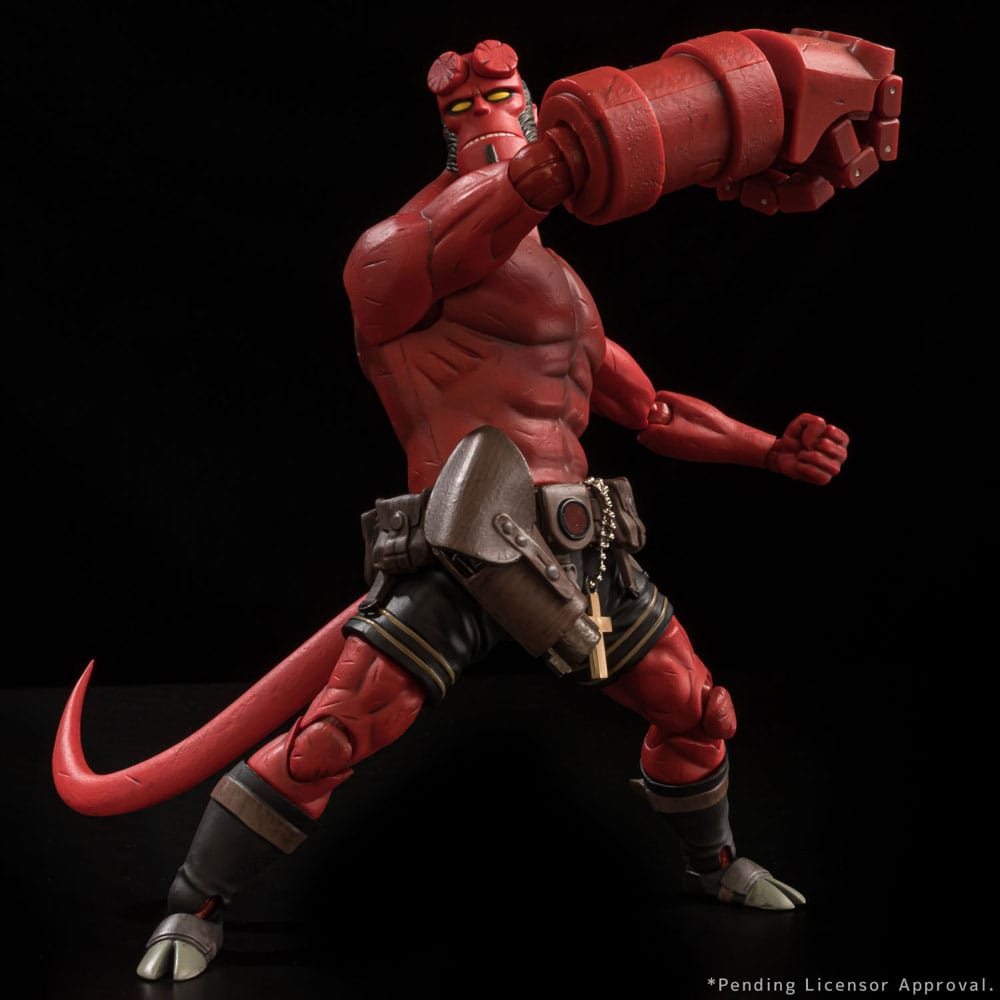 Hellboy - Hellboy 19cm Actionfigur 1/12 Scale (30th Anniversary Edition) 1000TOYS