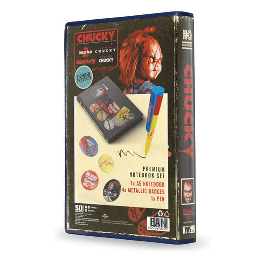 Chucky Retro 90's VHS Tape (Schreibset 6-teilig) SD Toys