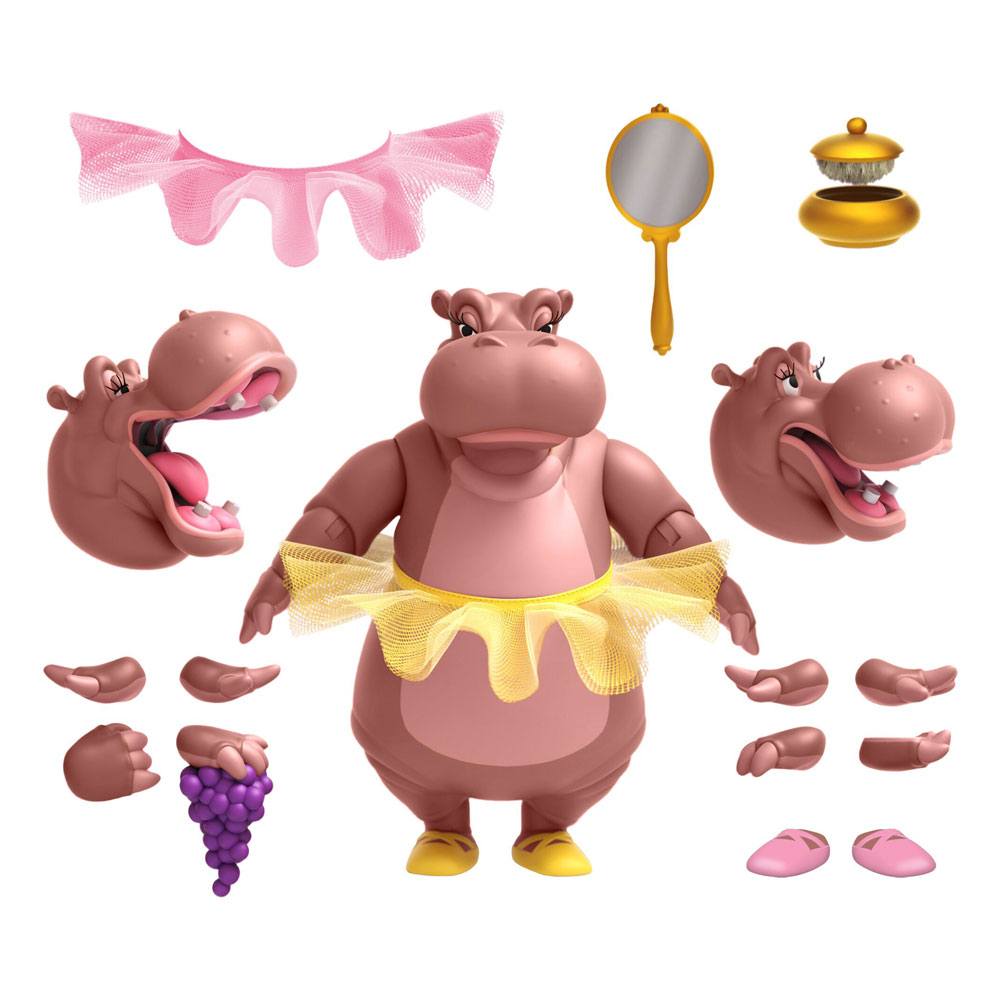 Disney Ultimates: Fantasia - Hyacinth Hippo (Wave 2) Actionfigur 18cm Super7