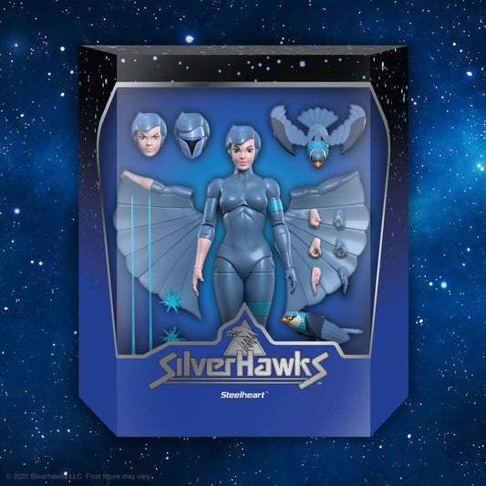 SilverHawks Ultimates - Steelheart (Wave 1) Actionfigur 18cm Super7