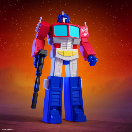 Transformers Ultimates - Optimus Prime (Wave 1) Actionfigur 20cm Super7