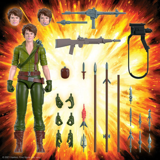 G.I. Joe Ultimates - Lady Jaye (Wave 2) Actionfigur 18cm Super7