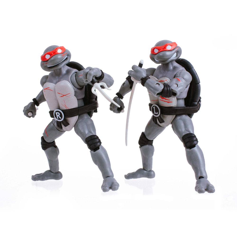Teenage Mutant Ninja Turtles BST AXN Battle Damaged (4er-Pack) 13cm Actionfiguren The Loyal Subjects