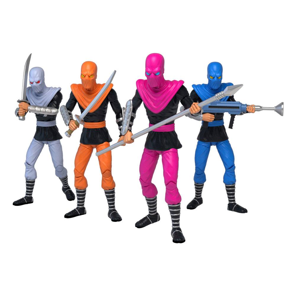 Teenage Mutant Ninja Turtles - Foot Soldiers BST AXN (4er-Pack) 13cm Actionfiguren The Loyal Subjects
