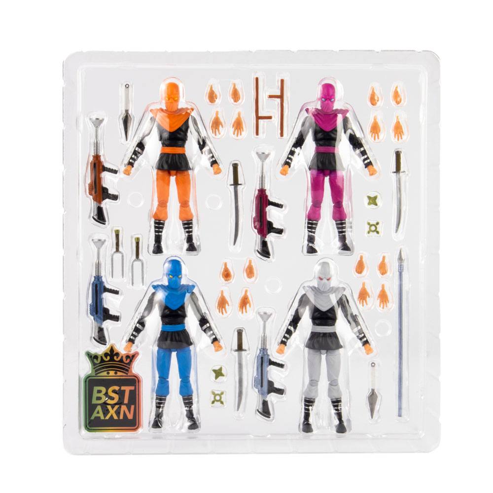 Teenage Mutant Ninja Turtles - Foot Soldiers BST AXN (4er-Pack) 13cm Actionfiguren The Loyal Subjects