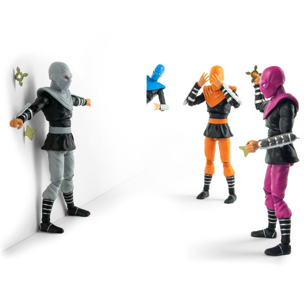 Teenage Mutant Ninja Turtles - Foot Soldiers BST AXN (4er-Pack) 13cm Actionfiguren The Loyal Subjects