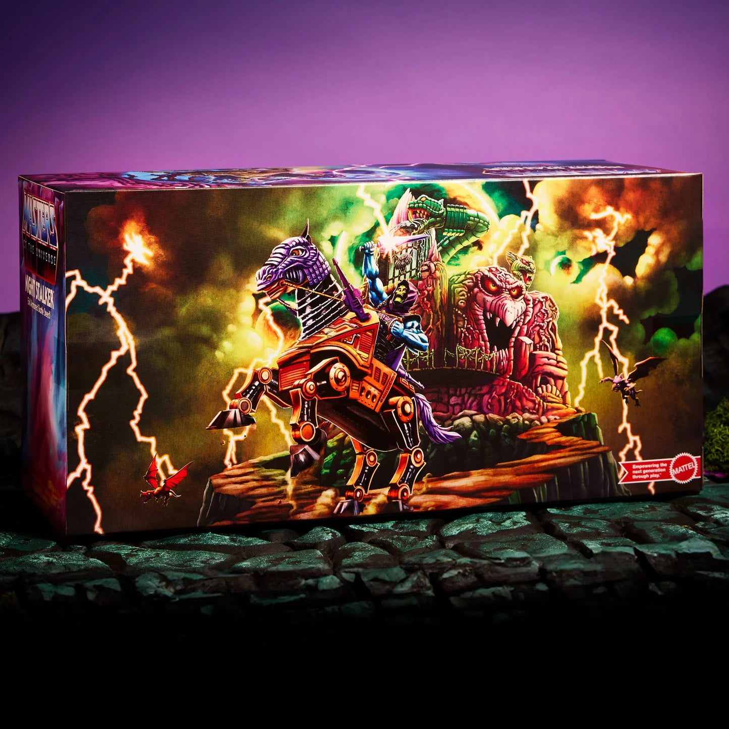 Masters Of The Universe Origins - Night Stalker Fahrzeug 18cm Mattel Creations Exclusive 2024